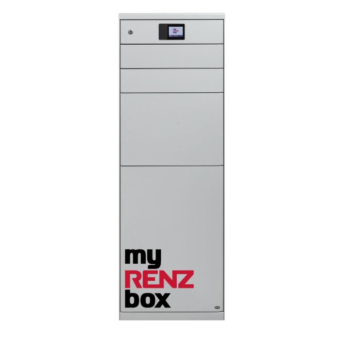 RENZ eQUBO Paketkasten mit 4 PaketfächernXS