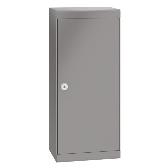 RENZ Paketkasten Qubo L gerades Dach - RAL 9007