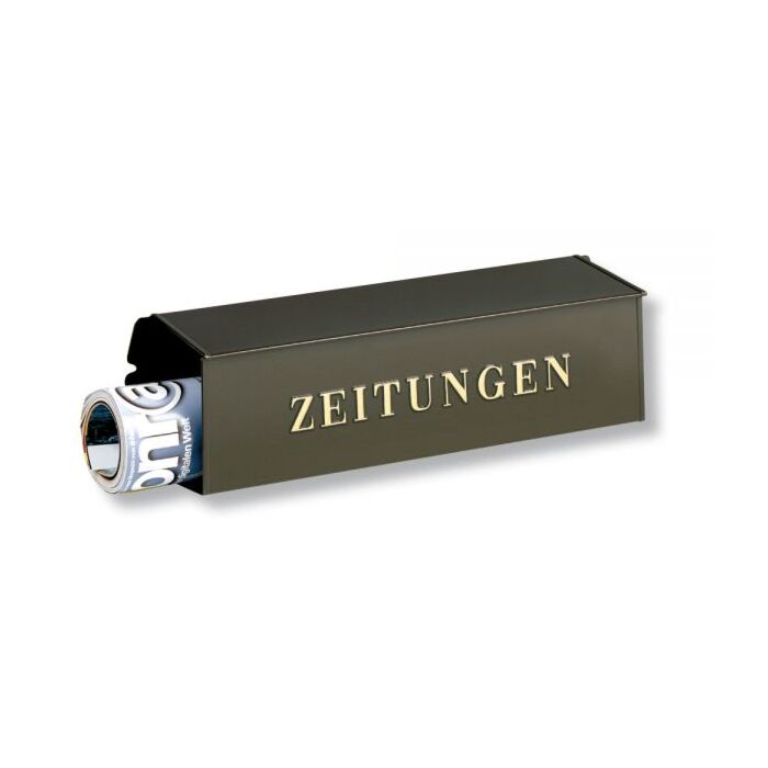 Burg Wächter Stahl-Zeitungsbox 808 braun