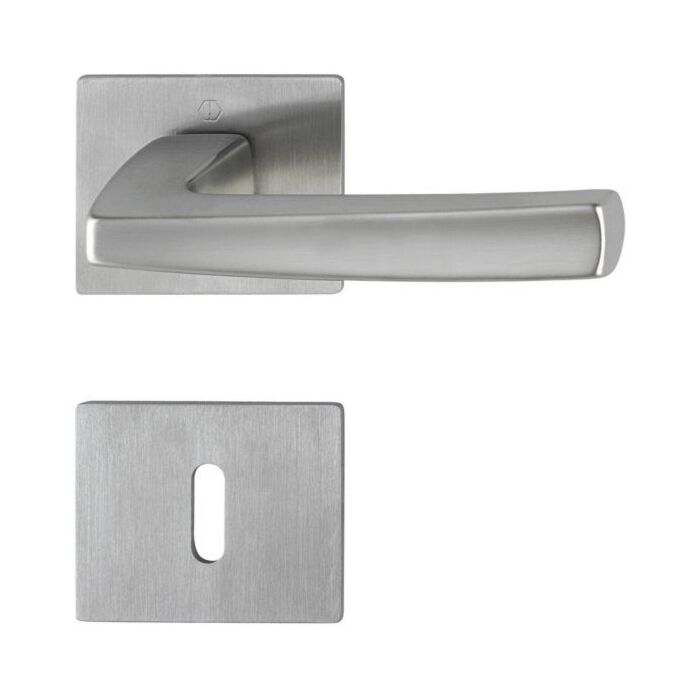 F69 Edelstahl matt - Ovalbart