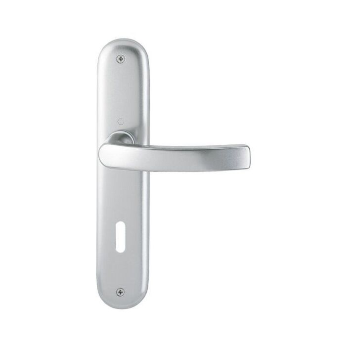 F1 Aluminium Natur - Ovalbart
