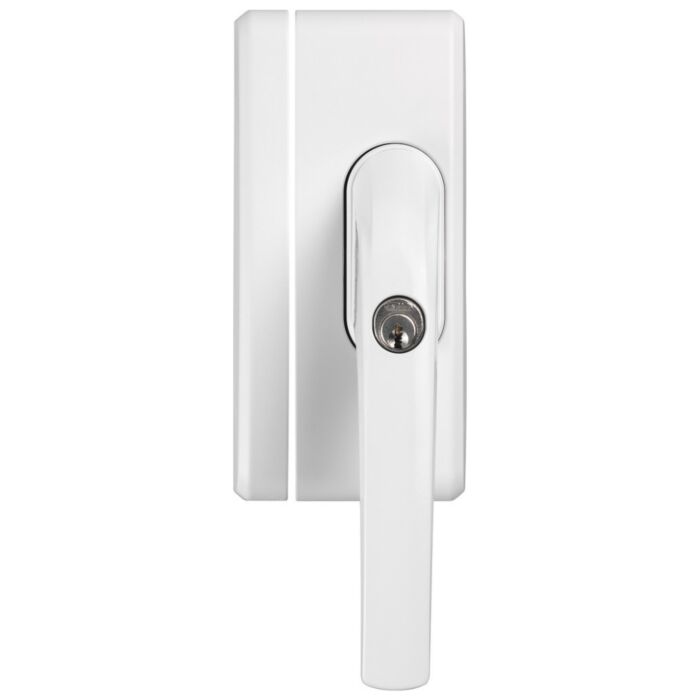 ABUS verschließbarer Fenstergriff FO400A mit Alarm in weiß