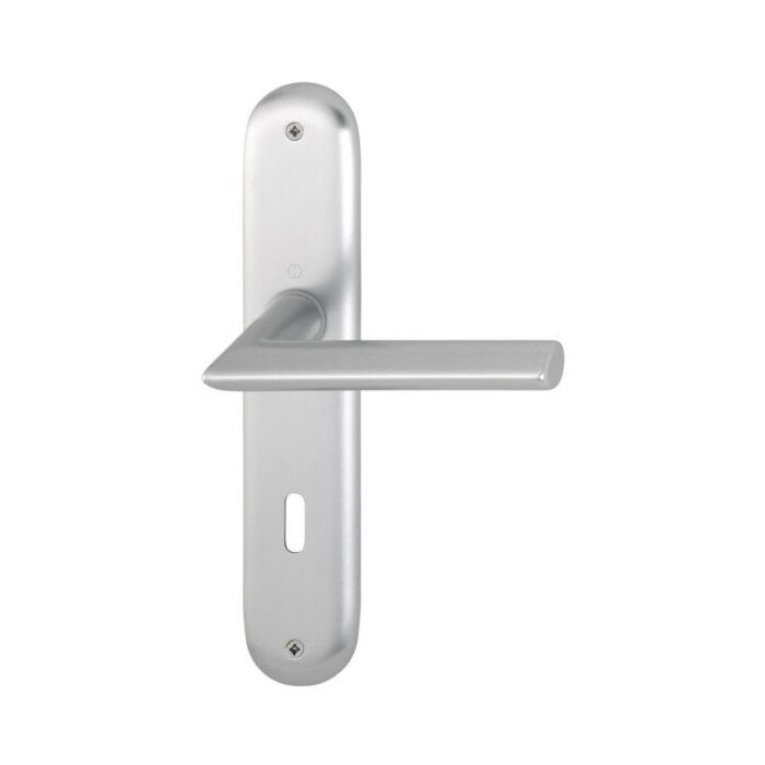 F1 Aluminium Natur - Ovalbart
