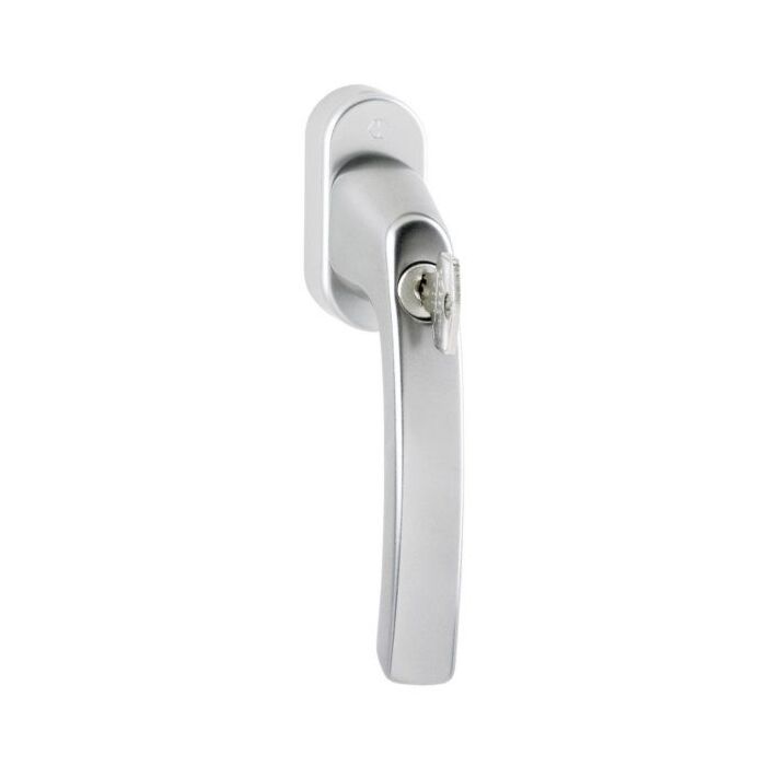 HOPPE Luxembourg Fenstergriff 099S/US952 - F1 Aluminium Natur