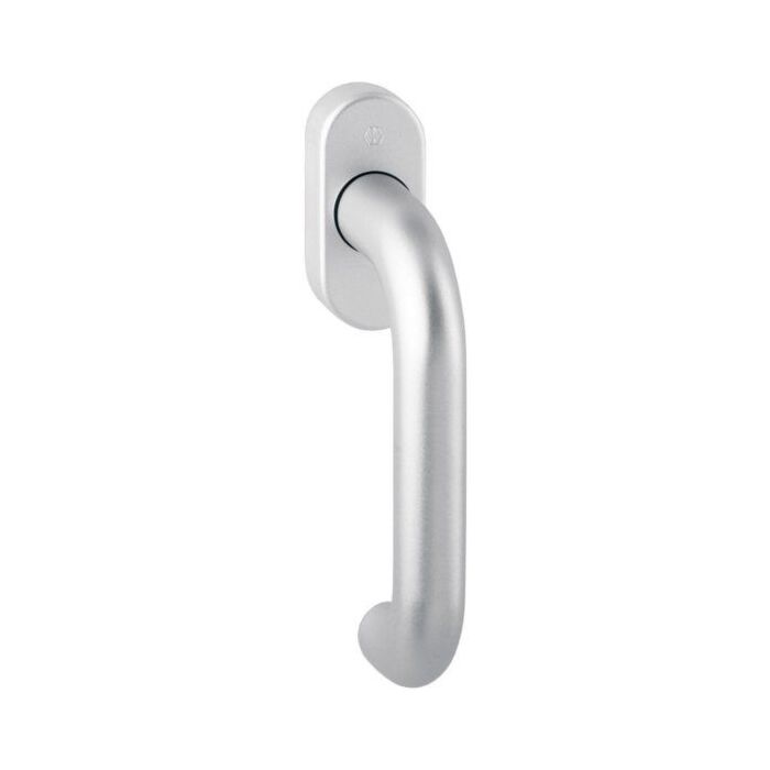 HOPPE Paris Fenstergriff 038/US956 - F1-2 Aluminium Natur matt