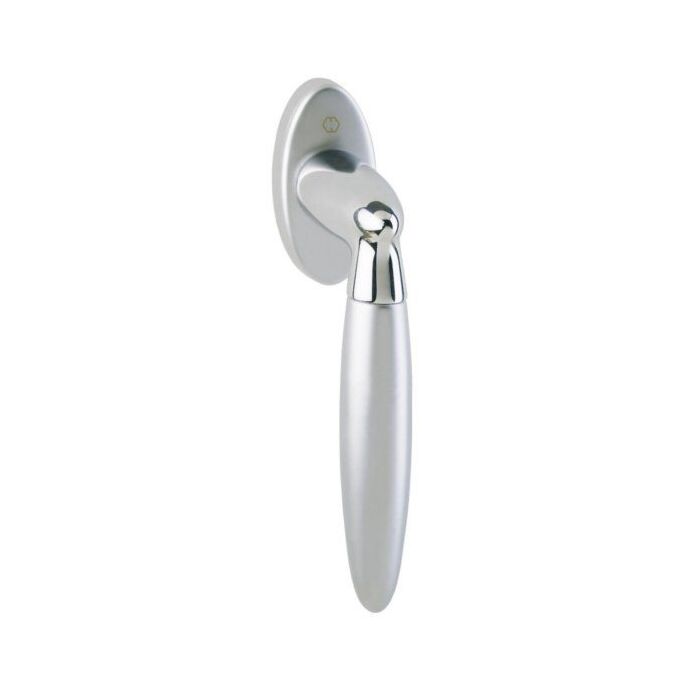 HOPPE Athinai Fenstergriff M056/U937 - F49-R/F98-R verchromt/matt verchromt-Resista