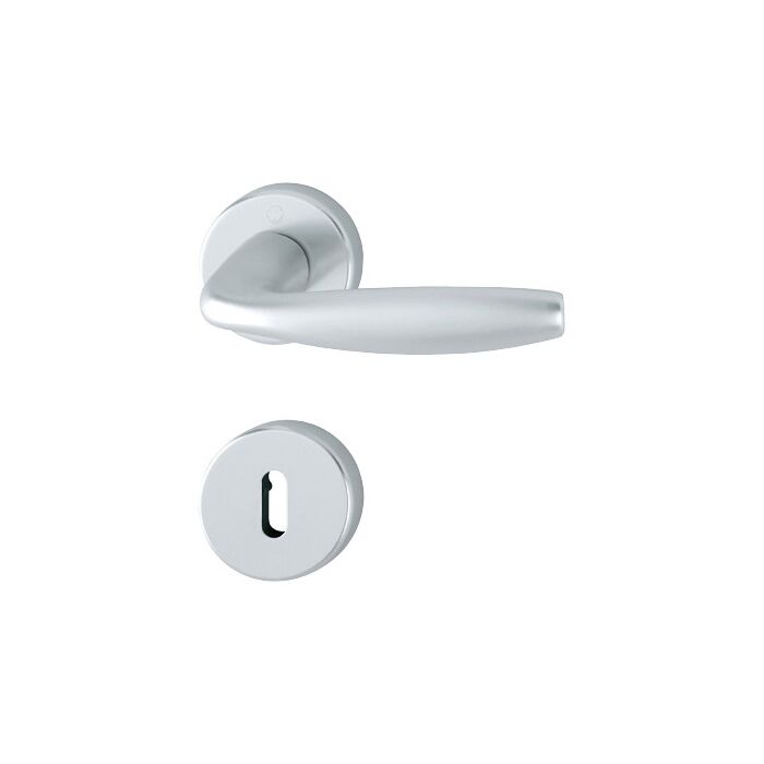 F1 Aluminium natur - Ovalbart