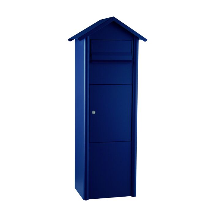 MEFA Pine - Paketkasten aus Stahl-Stahlblau (RAL 5011)