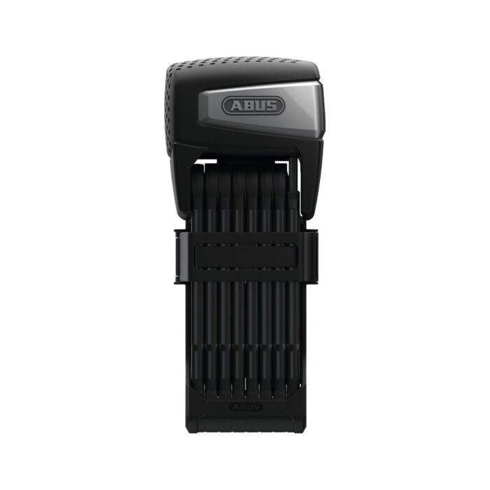 ABUS Faltschloss BORDO™ One 6500A/110 black - mit Halterung