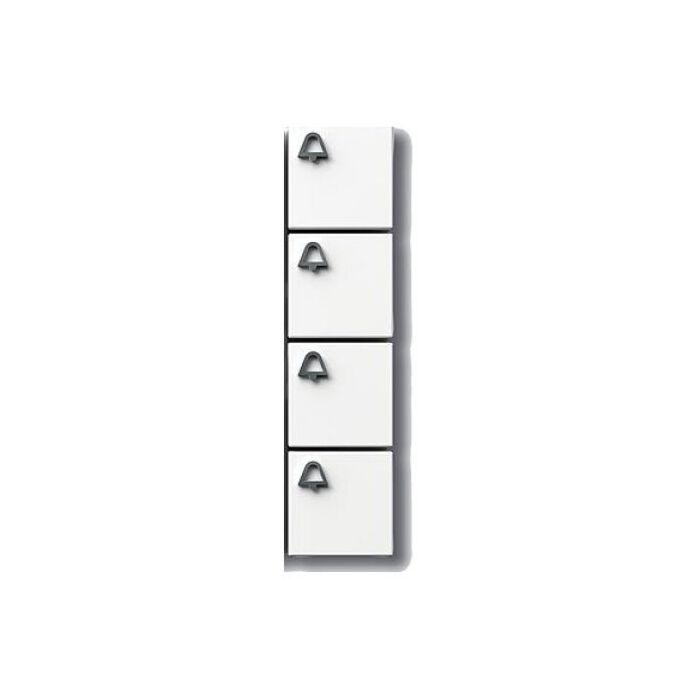 SSS Siedle Klingeltaste mit Glockensymbol