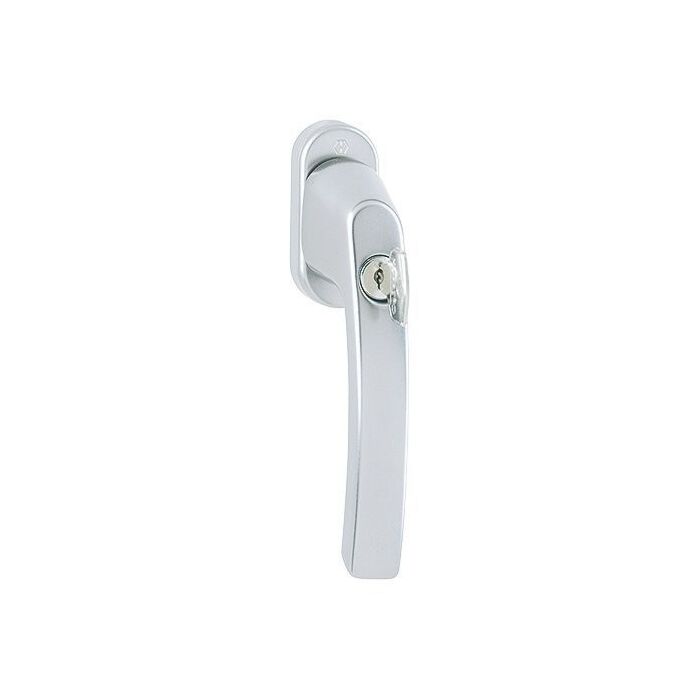 HOPPE Luxembourg Fenstergriff 099S/U52Z - F1 Aluminium Natur