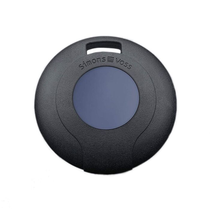 SimonsVoss MobileKey Transponder blauer Taster