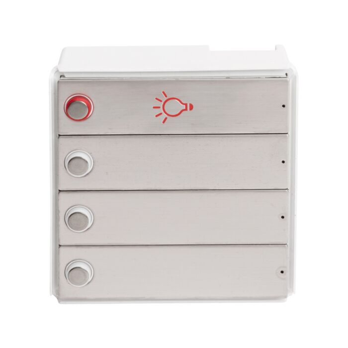 RENZ Tastenmodul RSA2 kompakt - 3 Klingel- & 1 Lichttaster