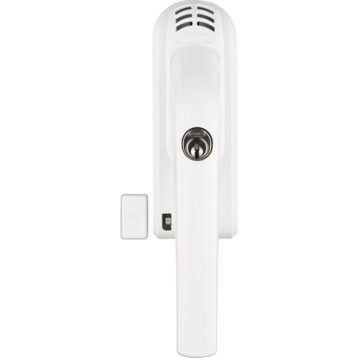 ABUS Fenstergriff mit Druckzylinder und Alarm - FG300A-AL0125 -weiß
