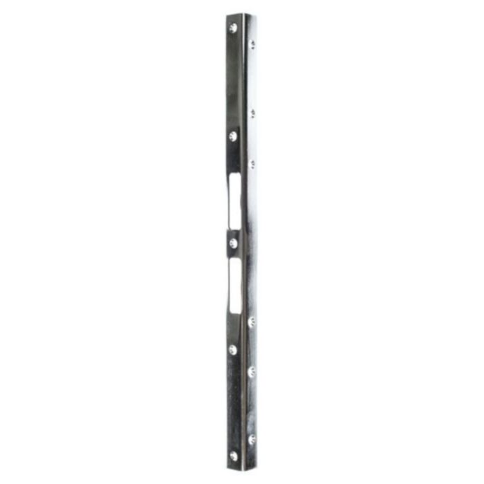 IKON Winkel-Schließblech 9M54 - 490mm Länge - weiß