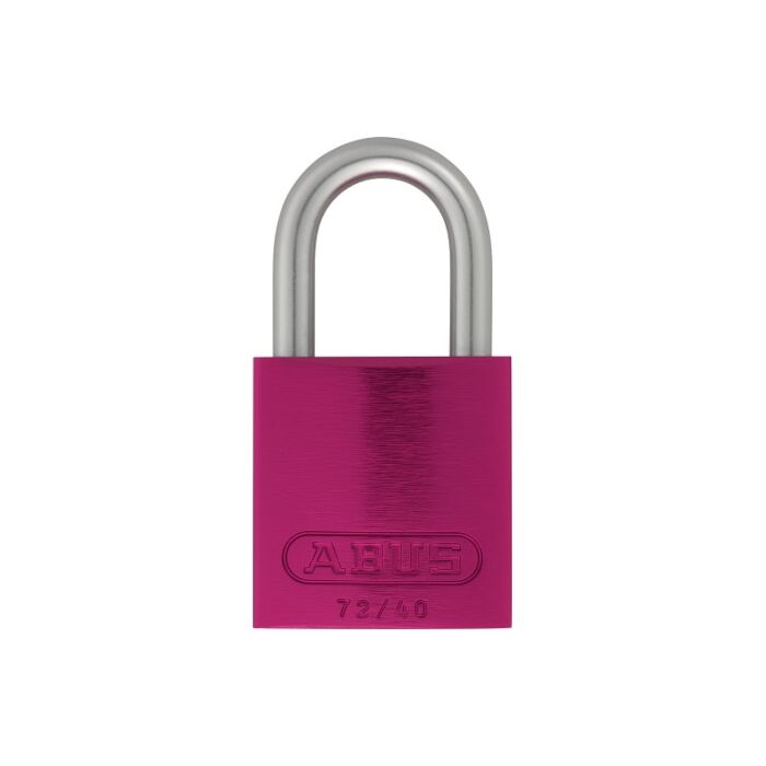 ABUS Vorhangschloss Aluminium 72LL/40 pink