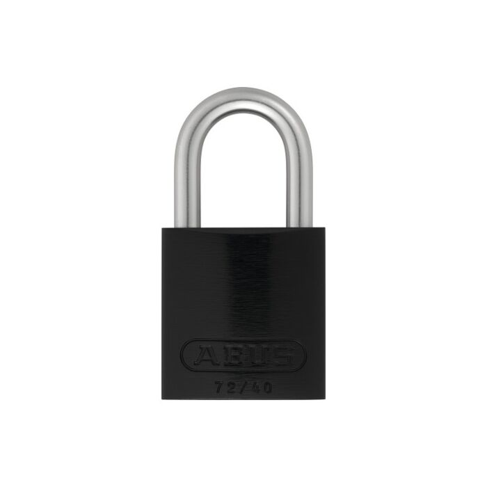 ABUS Vorhangschloss Aluminium 72LL/40 schwarz