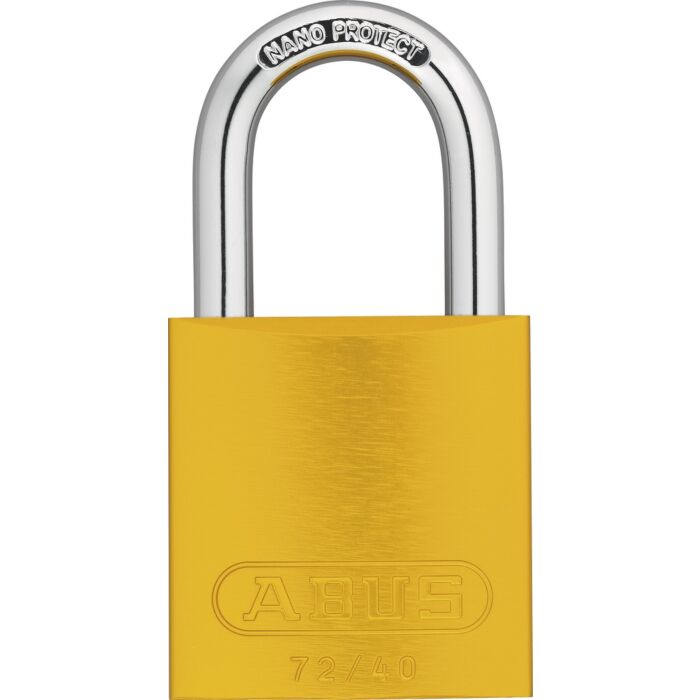 ABUS Vorhangschloss Color 72/40 gelb