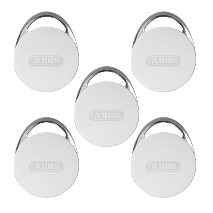 ABUS Transponder Advanced MIFARE® DESFire® EV3 8K - weiß - 5er Set