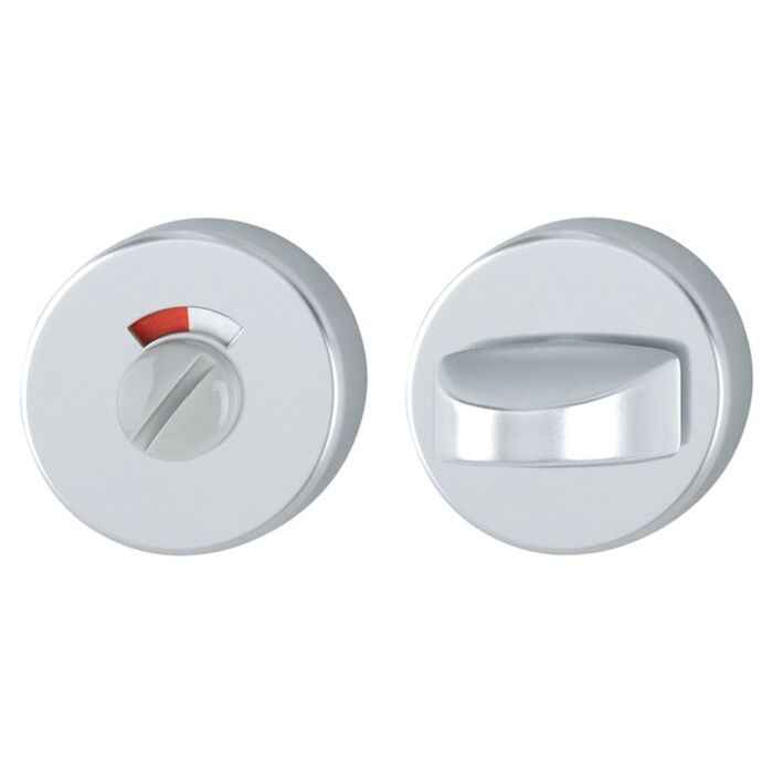 HOPPE WC-Rosette 42KVS mit Frei / Besetzt-Anzeige in Aluminium Natur (F1)
