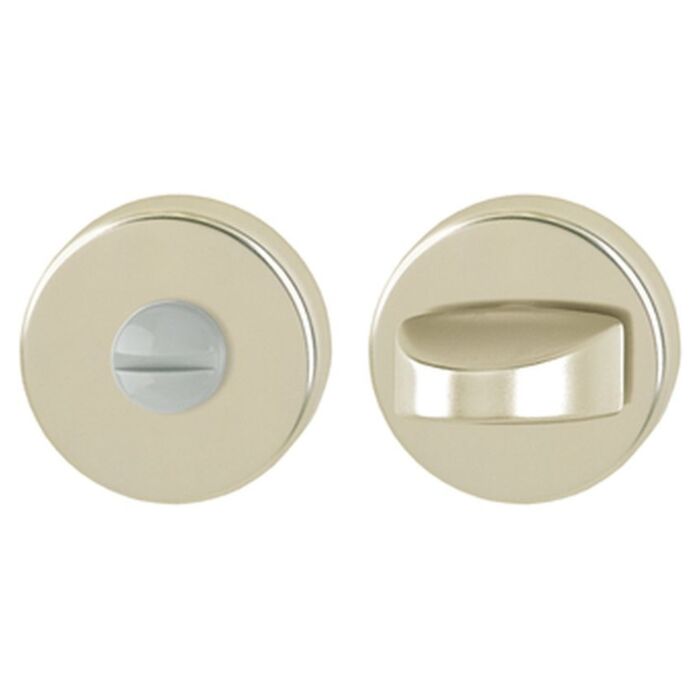 HOPPE WC-Rosette 42KVS - F2 Aluminium Neusilber