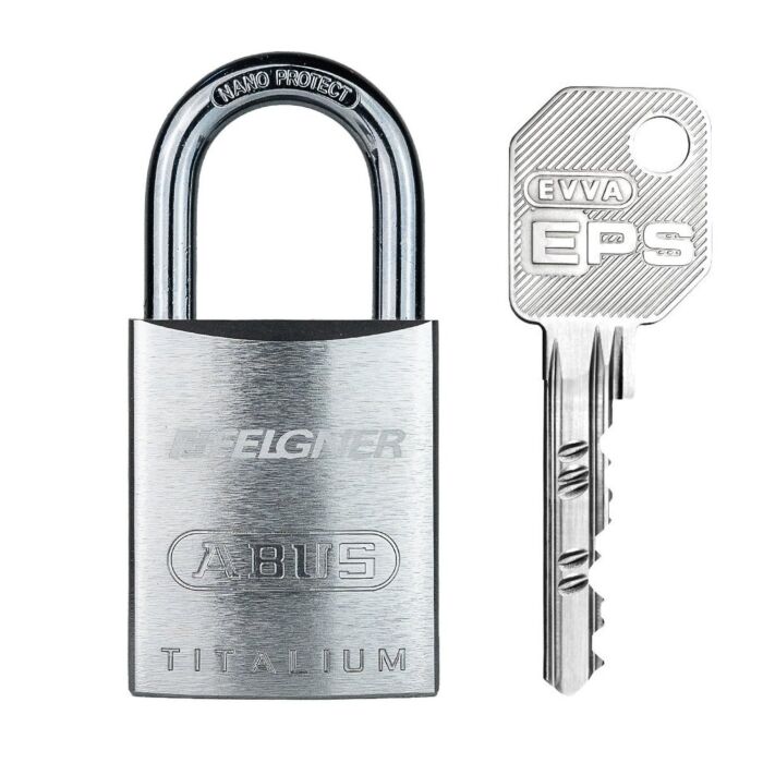 ABUS 86TI/55 Vorhangschloss mit EVVA EPS Halbzylinder