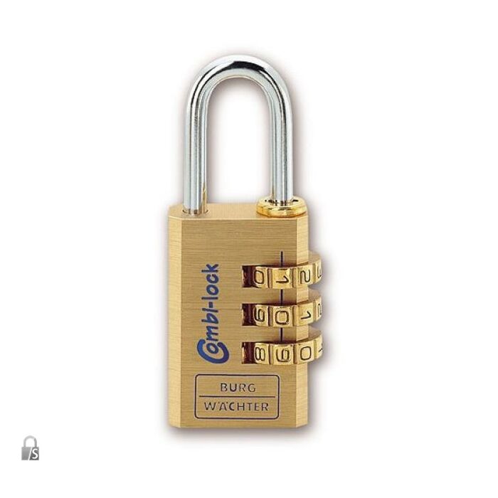 Burg Wächter Zahlen-Vorhangschloss Combi Lock 80/20