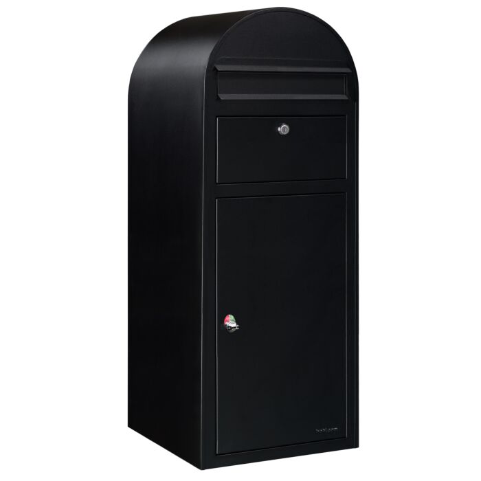 BOBI Post- und Paketkasten Cargo-Strukturschwarz (RAL9005)