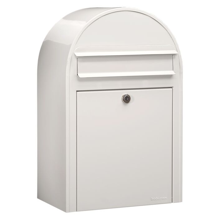 BOBI Briefkasten Classic - Verkehrsweiß (RAL 9016)