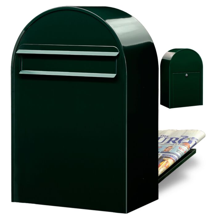 BOBI Briefkasten Classic B-Schwarzgrün