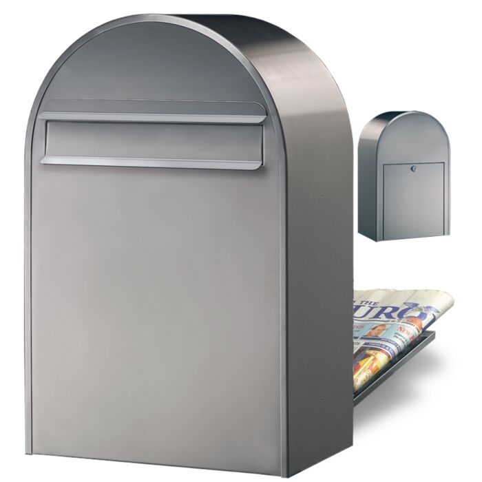 BOBI Briefkasten Classic B-Edelstahl