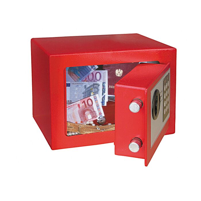 Rottner Elektronik-Möbeltresor Dagobert-rot