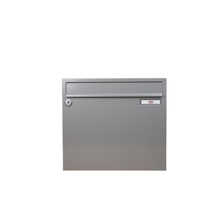 RENZ Briefkasten Classic 17 Liter - Graualuminium RAL 9007