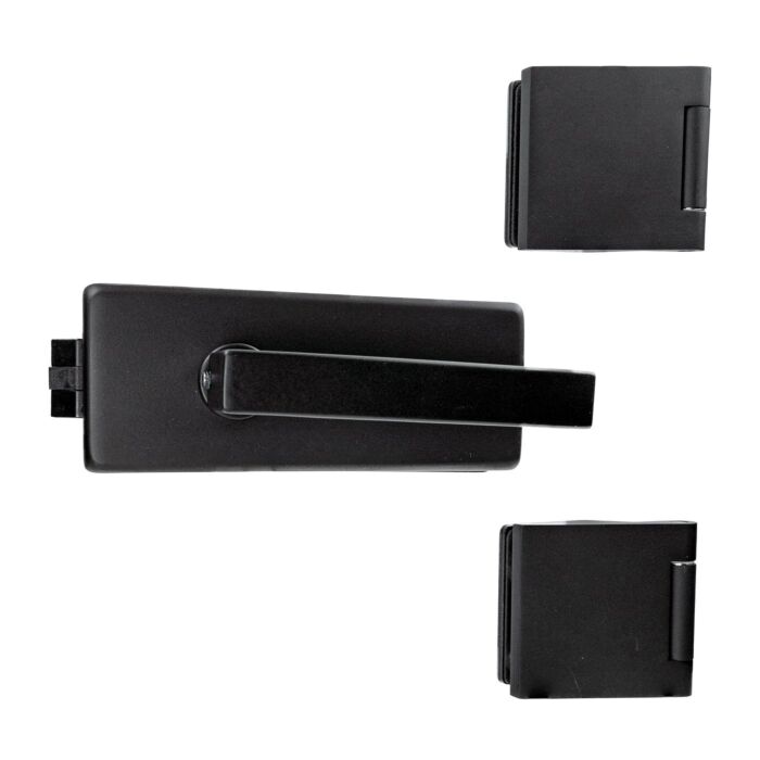 FELGNER Glastürset Parma Ungelocht - Schwarz