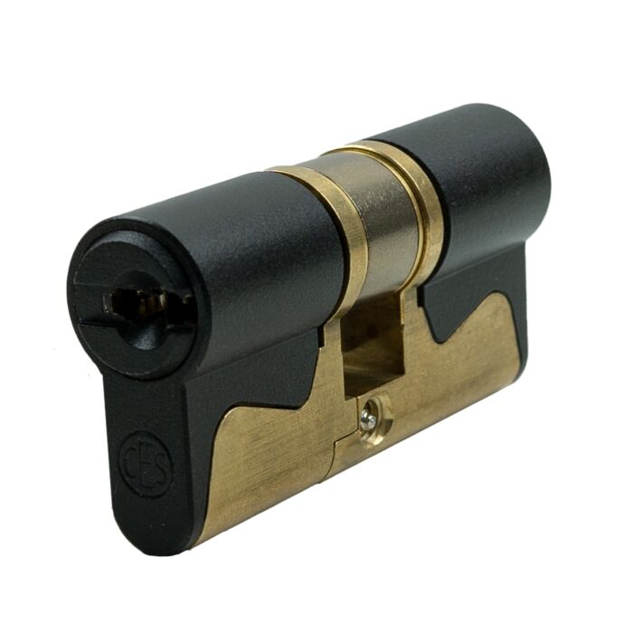 CES RHM Doppelzylinder in schwarz matt