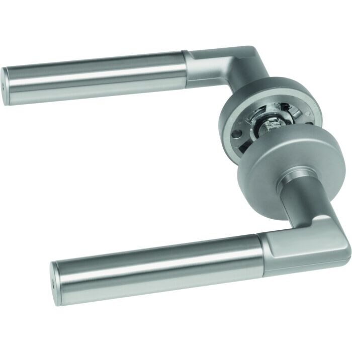 ASSA ABLOY Drücker Code Handle matt -DIN rechts