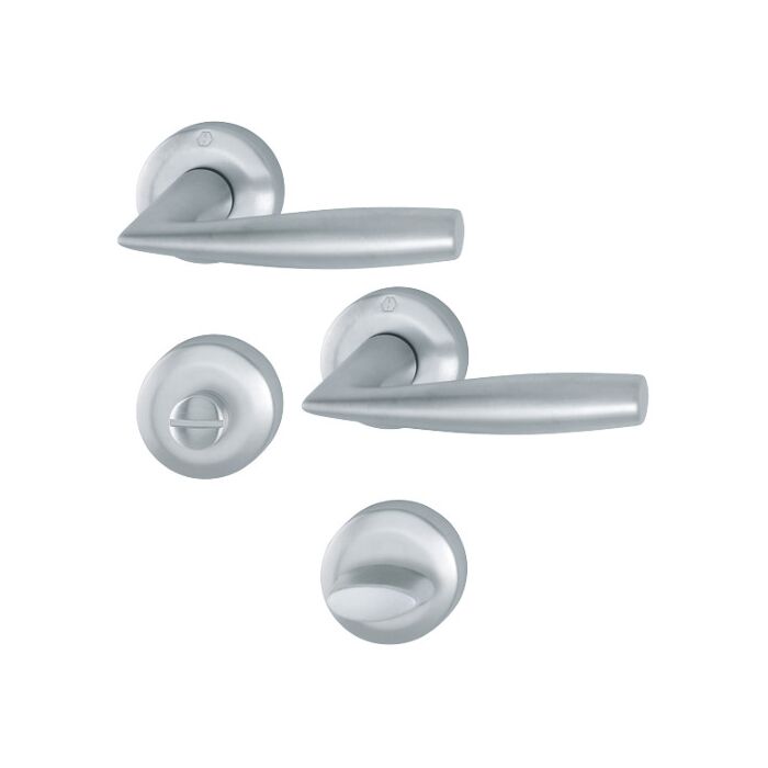 F41-R Messing satiniert verchromt-Resista - WC/Bad