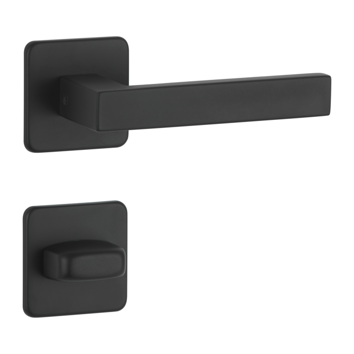 FELGNER Parma WC Garnitur Schwarz
