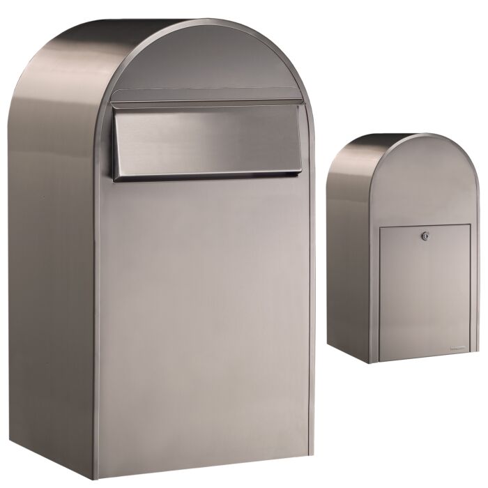 BOBI Briefkasten Grande B-Edelstahl