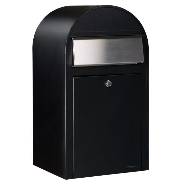 BOBI Briefkasten Grande-Tiefschwarz (RAL 9005)