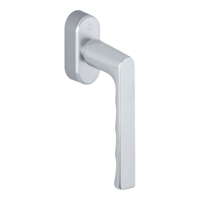 HOPPE Hamburg Fenstergriff 0700/UD9020 F1 Aluminium Natur
