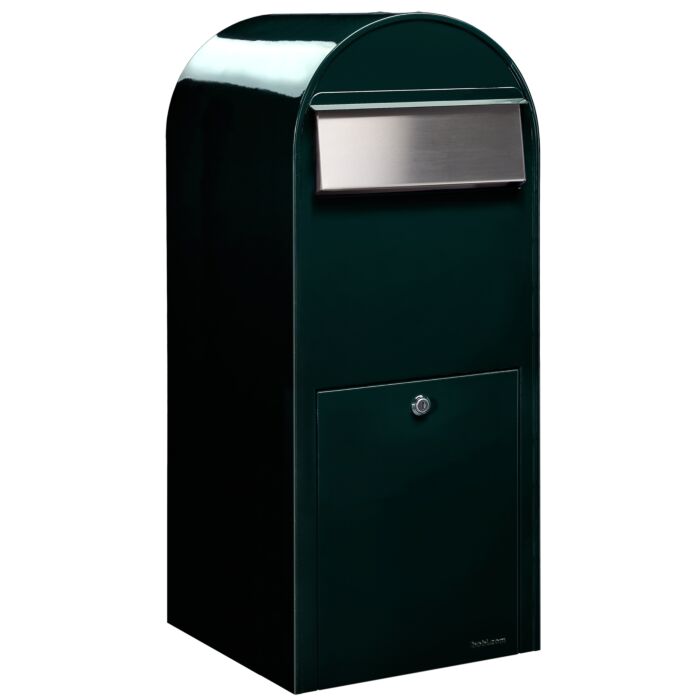 BOBI Briefkasten Jumbo-Schwarzgrün (RAL 6012)