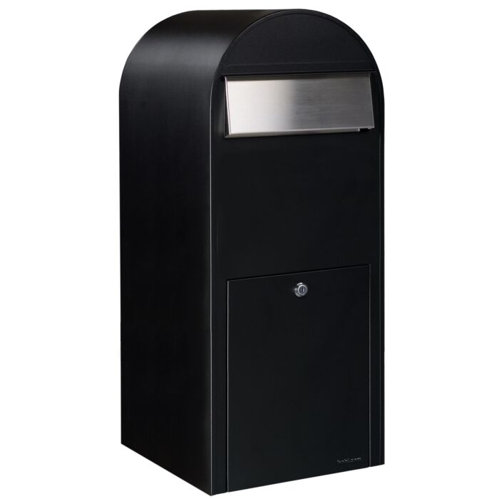 BOBI Briefkasten Jumbo-Tiefschwarz (RAL 9005)