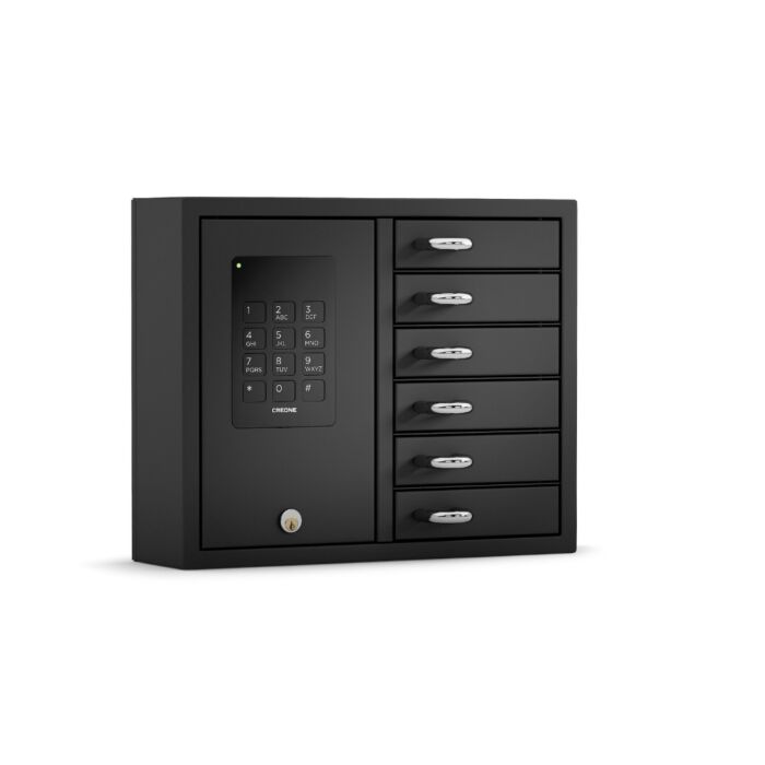CREONE KeyBox 9006 B in Edelstahl schwarz