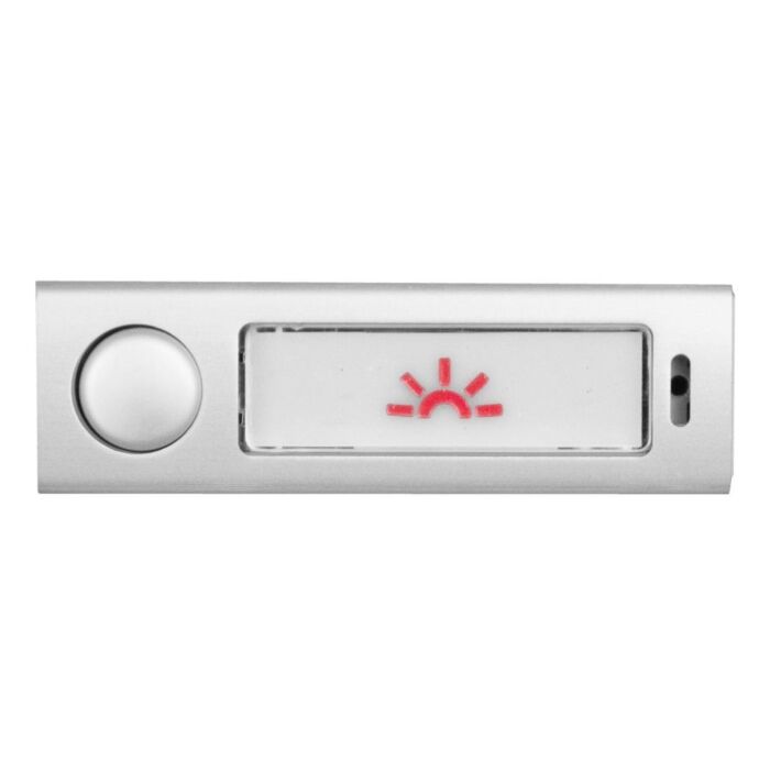KNOBLOCH Aluminium-Lichttaster-silber