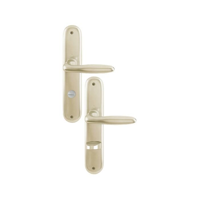 F2 Aluminium Neusilber - WC/Bad