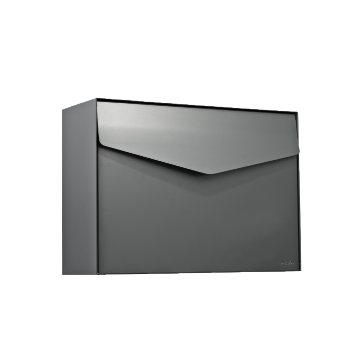 MEFA Briefkasten Letter 112-Basaltgrau (RAL 7012)