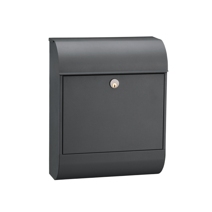 MEFA Briefkasten Pearl-Basaltgrau (RAL 7012)