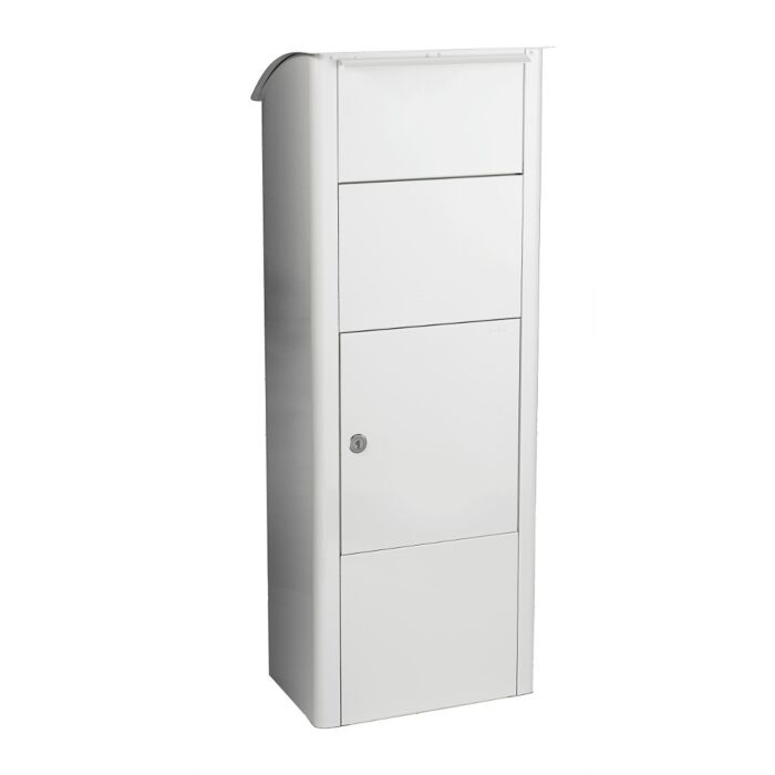 MEFA Beech - Paketkasten aus Stahl-Verkehrsweiß (RAL 9016)