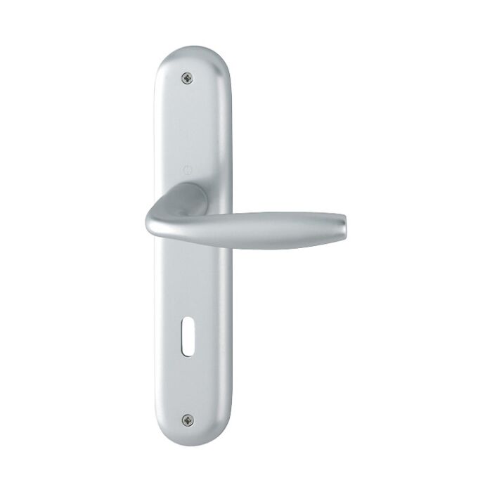 F1 Aluminium Natur- Ovalbart